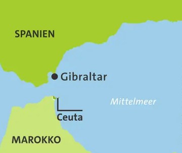 Entsteht in Ceuta ein neuer Migranten-Hotspot?