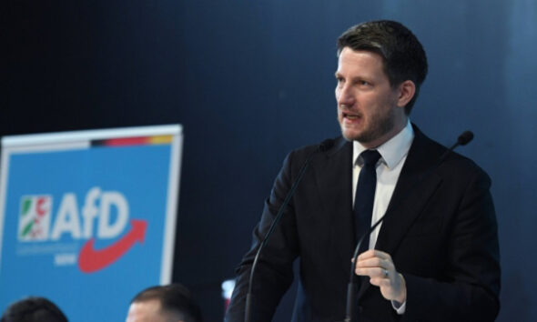 Martin Vincentz zum dritten Mal AfD-Chef in NRW: Aber die Angriffe von Rechtsaußen werden giftiger