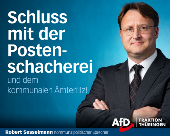Der AfD-Landratskandidat Sesselmann ist nah dran