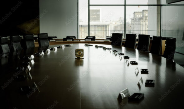 Viel Bewegung gestern an diesem Tisch im Kanzleramt