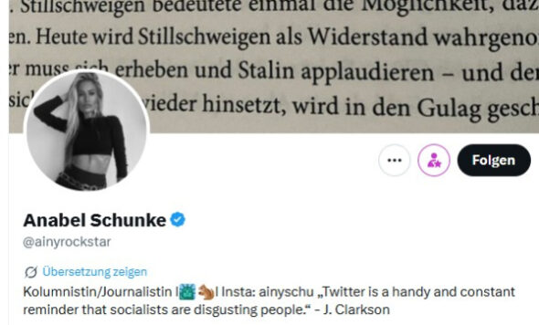 Punkt für Frau Schunke!